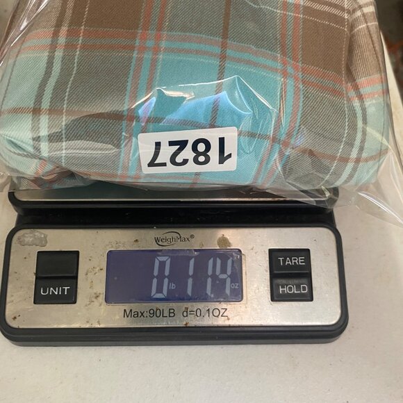 Lane Bryant Flannel Shirt Womens 22/24 Plaid BrownBlue Button Down Long Sleeves - Picture 9 of 9